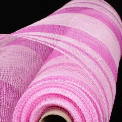 The Ribbon People Classic And Light Pink Deco Mesh Craft Ribbon 21" X 40 Yards