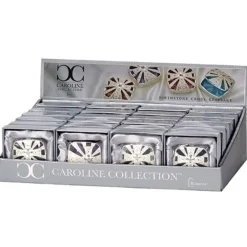 Gift Accessories*Roman Club Pack Of 24 Birthstone Cross Keep Sake Boxes 2.25"