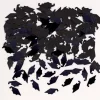 Party Central Club Pack Of 12 Black Mortarboard Cap Hat Shaped Graduation Day Celebration Confetti Bags 0.5 Oz.