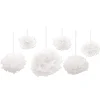 Beistle Club Pack Of 36 Bright White Decorative Tissue Fluff Balls Hanging Decoration 16"