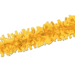 Specialty Garland*Beistle Club Pack Of 24 Bright Yellow Festive Tissue Festooning Decorations 25'