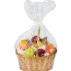 Gift Accessories*Party Central Club Pack Of 12 Clear Christmas And Wedding Large Gift Baskets 24"