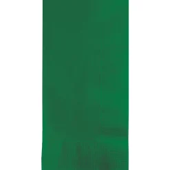 Party Central Club Pack Of 600 Emerald Green Premium 2-Ply Disposable Dinner Napkins 8"