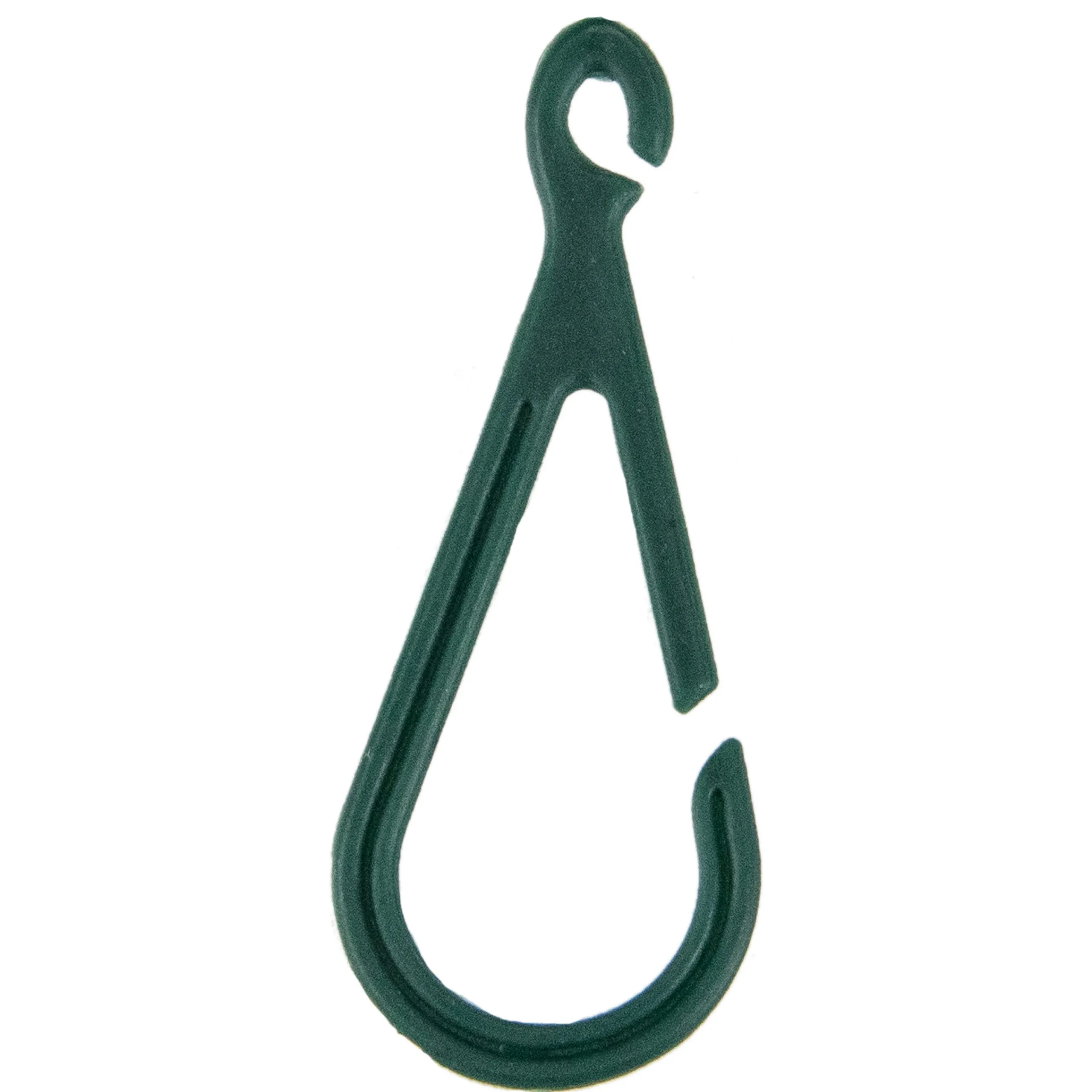 Northlight Ornament Storage>Club Pack Of 48 Forest Green Outdoor Christmas Ornament Hanger Hooks 1.75"