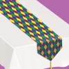 Party Central Club Pack Of 12 Gold And Purple Mardi Gras Table Top Runner 18'