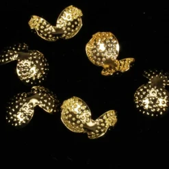 Party Supplies*The Ribbon People Club Pack Of 200 Gold Large Round Craft Cording Caps 0.5"