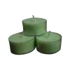 Bear Natural Organics Club Pack Of 12 Green Organic Scented Tealight Candles 6"