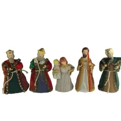 Nativities*CC Christmas Decor Club Pack Of 120 Holy Family And Wise Men Christmas Nativity Figurines 6"