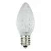 Vickerman Club Pack Of 25 Led C7 Pure White Replacement Christmas Light Bulbs