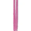 Beistle Club Pack Of 720 Pink Metallic Small Round Beaded Necklace Birthday Party Favors 33''