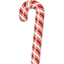 Party Supplies*Beistle Club Pack Of 24 Red And White Candy Cane Cutout Christmas Decorations 27"