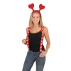 Party Central Club Pack Of 12 Red And White Valentine's Day Adjustable Suspender Costume Accessories
