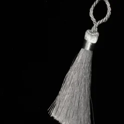 Party Supplies*The Ribbon People Club Pack Of 40 Shimmering Silver Contemporary Tassels 3"