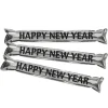 Beistle Club Pack Of 24 Silver And Black New Year's Eve Inflatable "Make Some Noise" Party Sticks 22"