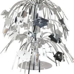 Party Central Club Pack Of 12 Silver Graduation Mini Cascade Centerpieces Party Decors 8.5"