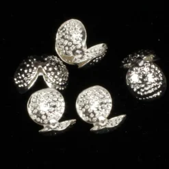 Party Supplies*The Ribbon People Club Pack Of 200 Silver Medium Round Craft Cording Caps 0.25"