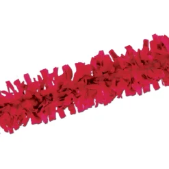 Specialty Garland*Beistle Club Pack Of 24 Vibrant Red Festive Tissue Festooning Decorations 25'