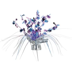 Party Central Club Pack Of 12 Vibrantly Colored Teddy Bear And Rattle Cascading Baby Shower Centerpiece Decors 11''