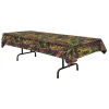 Beistle Club Pack Of 12 Vibrantly Colored Mardi Gras Beads Rectangular Tablecover 54" X 108"
