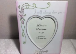 Roman Club Pack Of 24 White 25Th Silver Wedding Anniversary Photo Picture Frames 8"