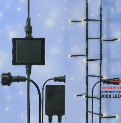 Kaemingk Connect 24V Led Starter Kit With 2 Sets Of Christmas Lights - Warm Clear