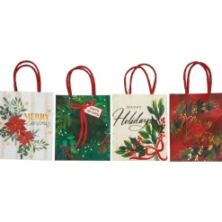 Gift Accessories*Northlight 20-Count Assorted Christmas Themed Paper Gift Bags