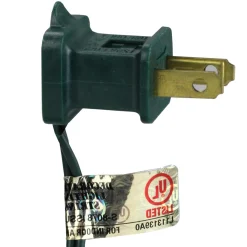 KSA 10-Count Brown Cut-Out Lanterns Novelty Christmas Light Set, 9Ft Green Wire