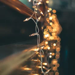 Northlight 300-Count Clear Mini Christmas Light Set, 61Ft White Wire