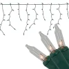 Northlight 300-Count Clear Mini Icicle Christmas Lights, 9 Ft Green Wire
