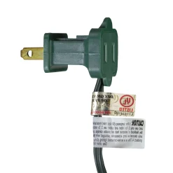 GKI/Bethlehem Lighting 100-Count Clear Perm-O-Snap Mini Christmas Light Set, 49.3Ft Green Wire