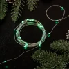 Northlight 20-Count Green Led Micro Fairy Christmas Lights - 6Ft, Copper Wire