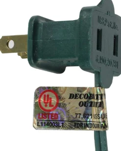 Northlight 25-Count Green Transparent C9 Christmas Light Set, 25Ft Green Wire