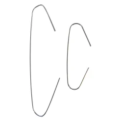 Northlight Ornament Storage>200-Count Holiday Decoration And Gift Collections Silver Ornament Hooks 2.5"