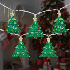 Northlight 10-Count Led 3Christmas Tree Fairy Lights, 5.5Ft, Copper Wire