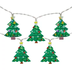 Northlight 10-Count Led 3Christmas Tree Fairy Lights, 5.5Ft, Copper Wire