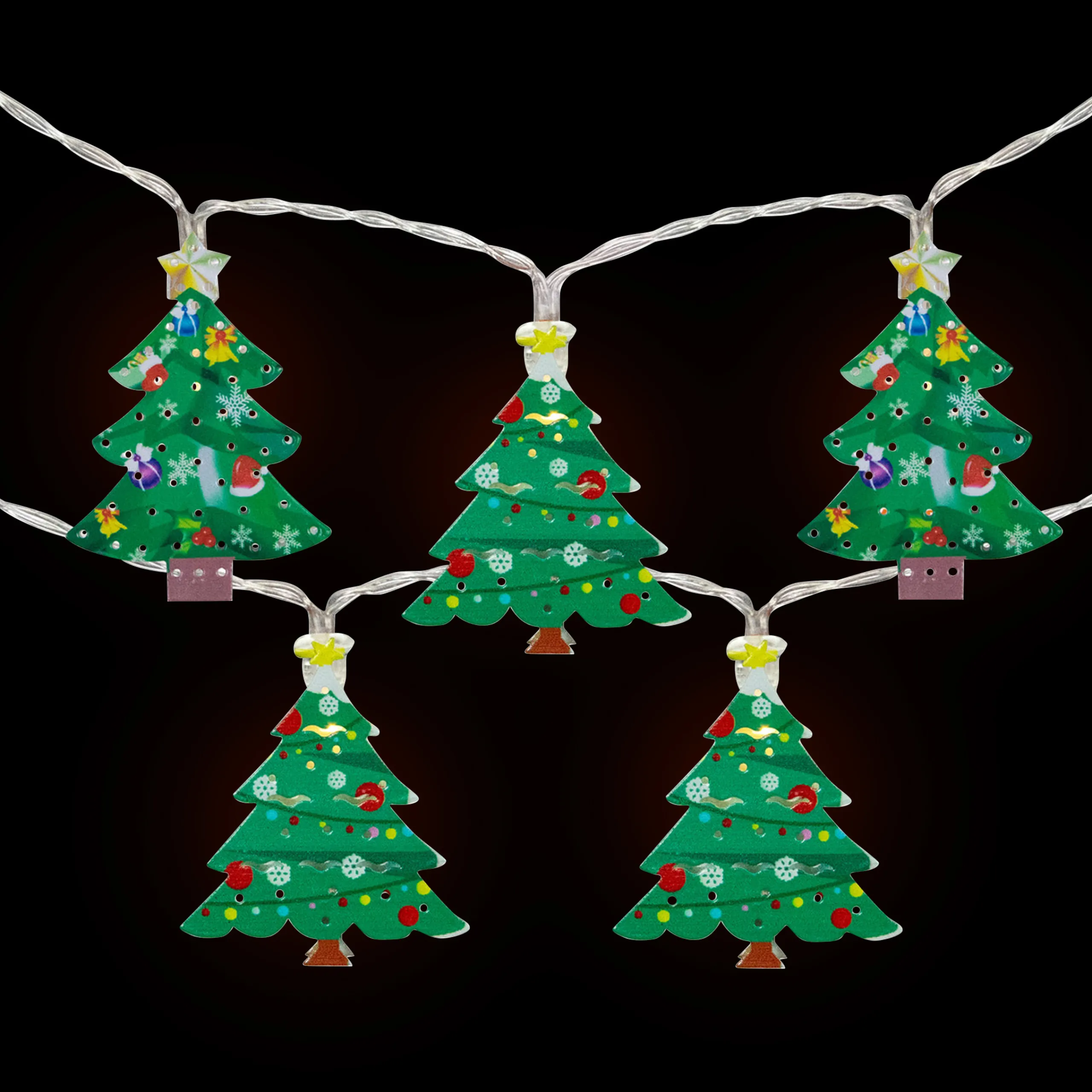 Northlight 10-Count Led 3Christmas Tree Fairy Lights, 5.5Ft, Copper Wire