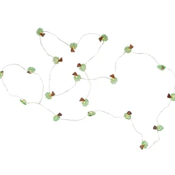 Northlight 10-Count Led Green And Brown Palm Tree Fairy Lights - Warm White