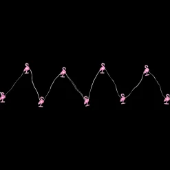 Northlight 10-Count Led Lighted Flamingo Fairy Lights - Warm White