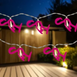 Northlight 10-Count Led Pink Flamingo Fairy Lights - Warm White