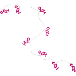 Northlight 10-Count Led Pink Flamingo Fairy Lights - Warm White