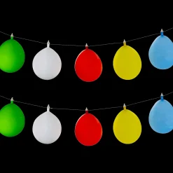 Northlight 10-Count Multi-Color Led Inflatable Balloon String Lights