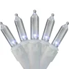 Northlight 35-Count Pure White Led Mini Christmas Light Set - 11.25Ft White Wire