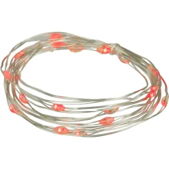 Northlight 20-Count Red Led Micro Fairy Christmas Lights - 6Ft, Copper Wire