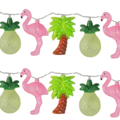 Northlight 10-Count Tropical Summer Led String Lights - 4.5Ft Clear Wire