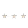 Northlight 20-Count Warm White Led Micro Star Fairy Christmas Lights - 6.25 Ft Clear Copper Wire