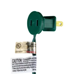 Northlight 50-Count Warm White Led Mini Christmas Lights, 16.25Ft Green Wire