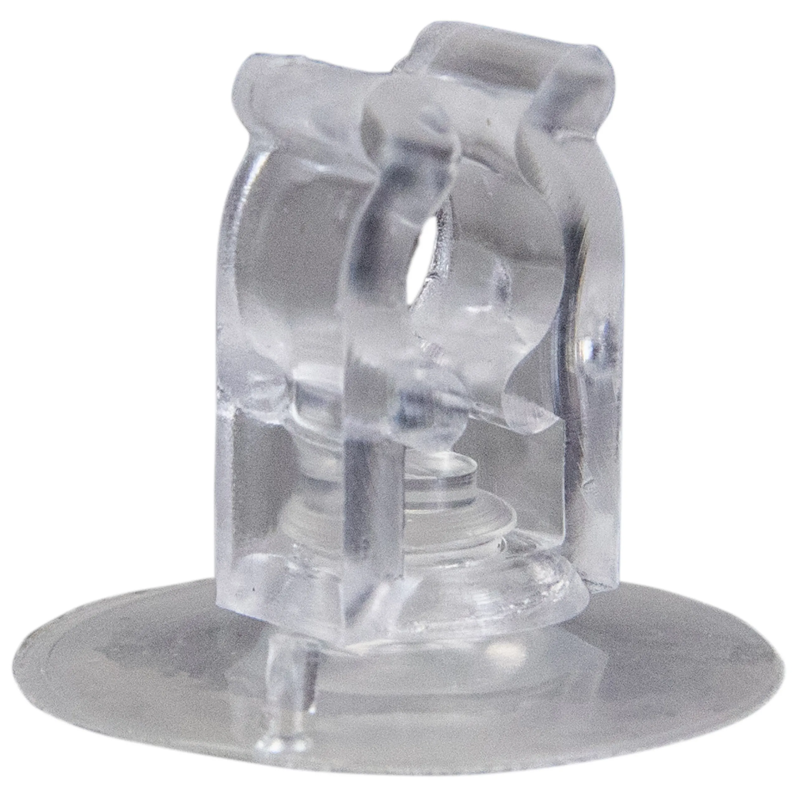 Northlight Ornament Storage>20Ct Clear Holiday Decoration And Gift Collections Christmas Suction Cup Clips - .75"