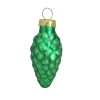 Whitehurst Pine Cones>56Ct Matte Green Glass Pinecone Christmas Ornaments 1.75" (45Mm)