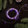 Northlight 100Ct Purple Led Micro Fairy Lights, 16Ft Copper Wire