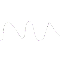 Northlight 100Ct Purple Led Micro Fairy Lights, 16Ft Copper Wire